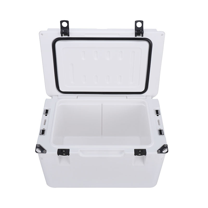 35L Outdoor camping plastic chilly bins portable rotomolded cooler box with lock