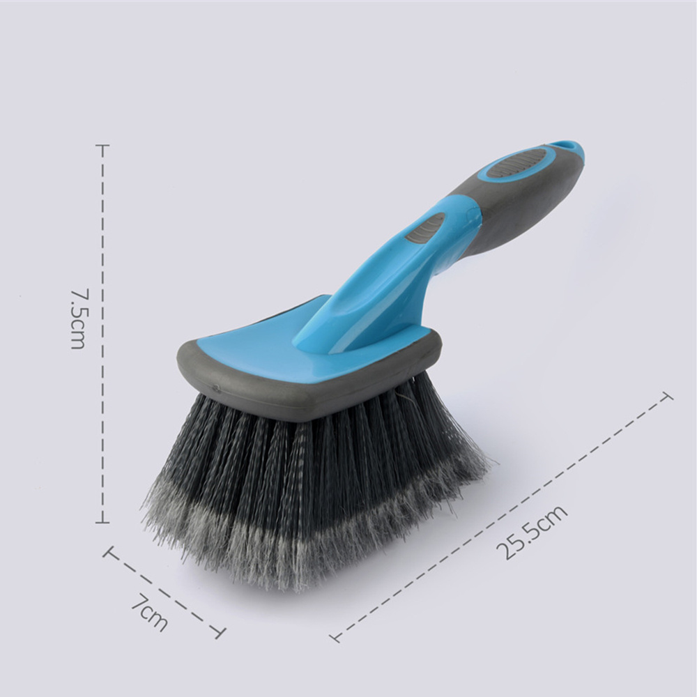 Car Care & Cleaning Soft Bristle Wash Wheel Detailing Brush, Wheel And Tire Brush