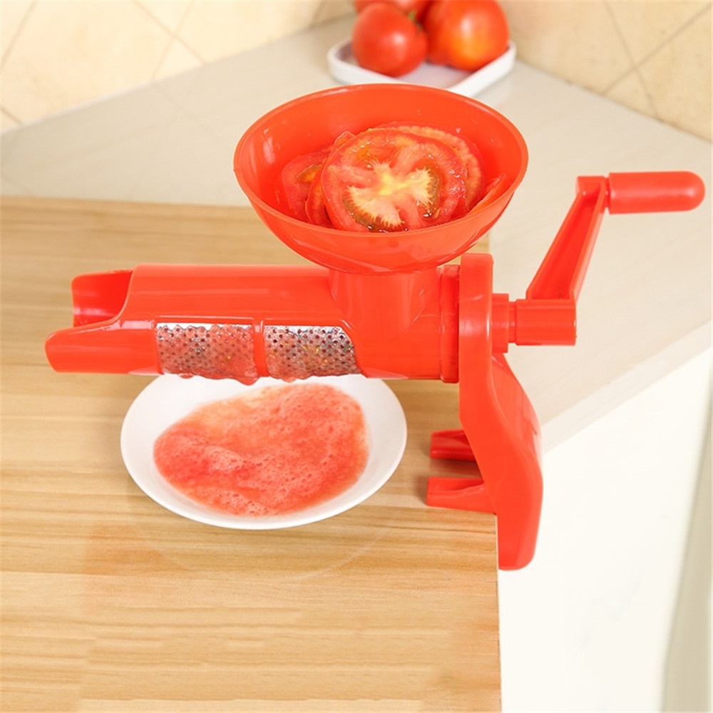 High quality hand manual Plastic Kitchen tomato Vegetable  juicer