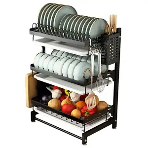 household kitchen storage rack multi-function shelf kitchen storage wall kitchen hanging shelf wall shelves