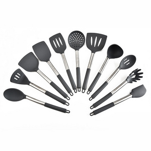 Kitchen utensils cookware set of 11 pcs stainless steel spoon