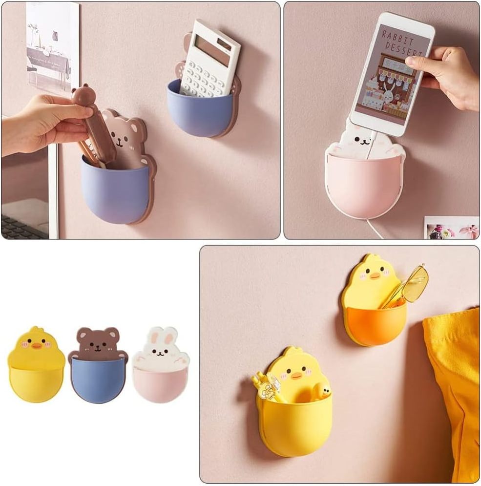 wholesale customize cartoon Small animals  toothbrush holder wall mounted  pen holders storage holders racks