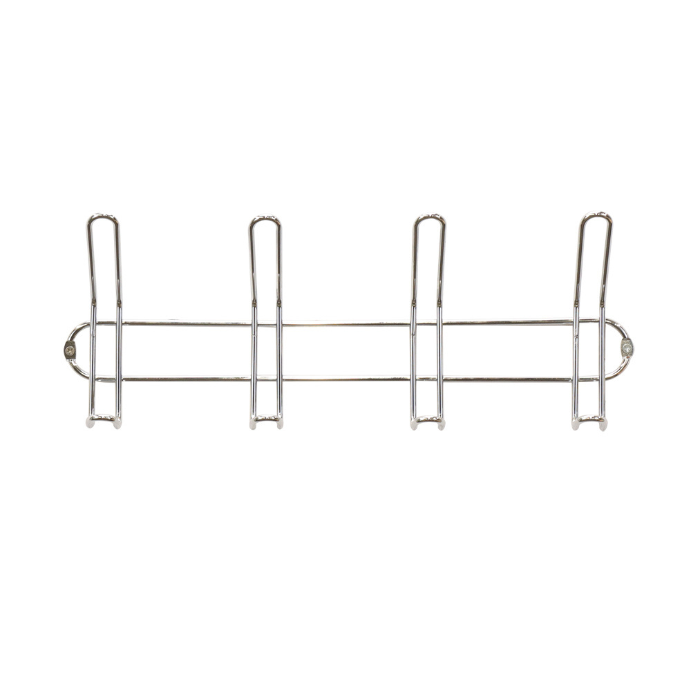 Good Selling Chrome Iron Rust-proof Bathroom Back Door Hanger Wall Hooks and Coat Racks For Hanging Clothes