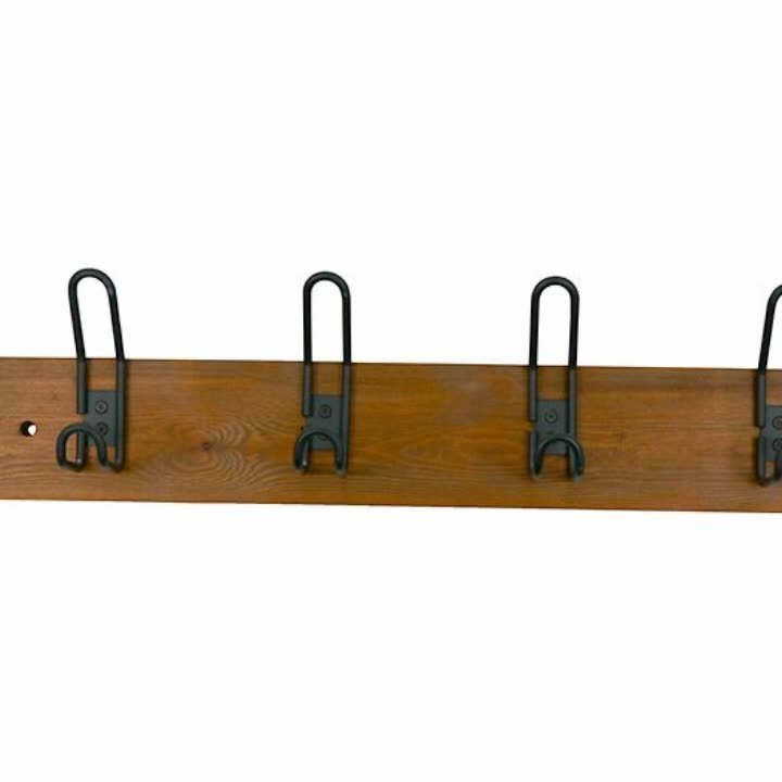 Hot Selling Product Vintage Furniture Hardware Wall Coat Hooks Wooden Plate Hooks