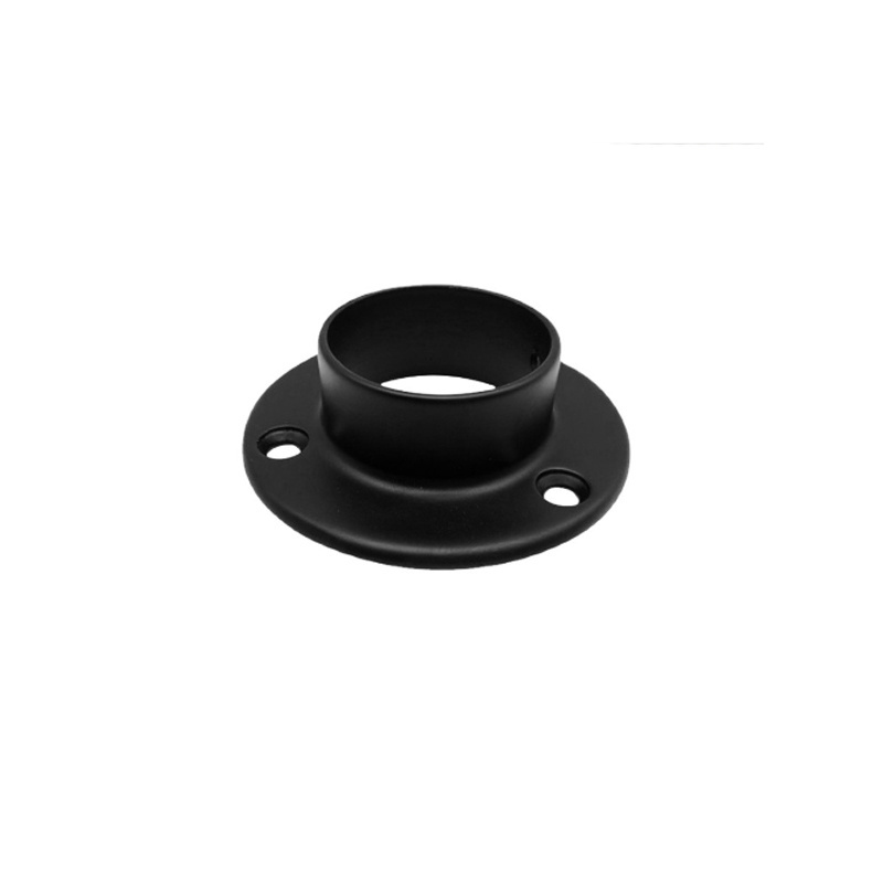 Pipe Support Bracket Round Handrail Floor Flange Closet Tube Support Rod Bracket Flange