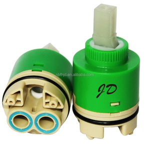 wholesale OEM 40mm single lever kitchen steam sauna bathroom shower mixer Diverter ceramic faucet cartridge