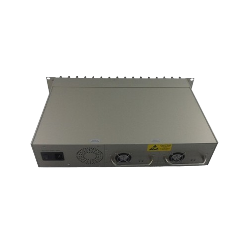 Rack Mount Media Converter Chassis Remote Management 2U 16 Slot Fiber Optic Converter TJ50MC16S