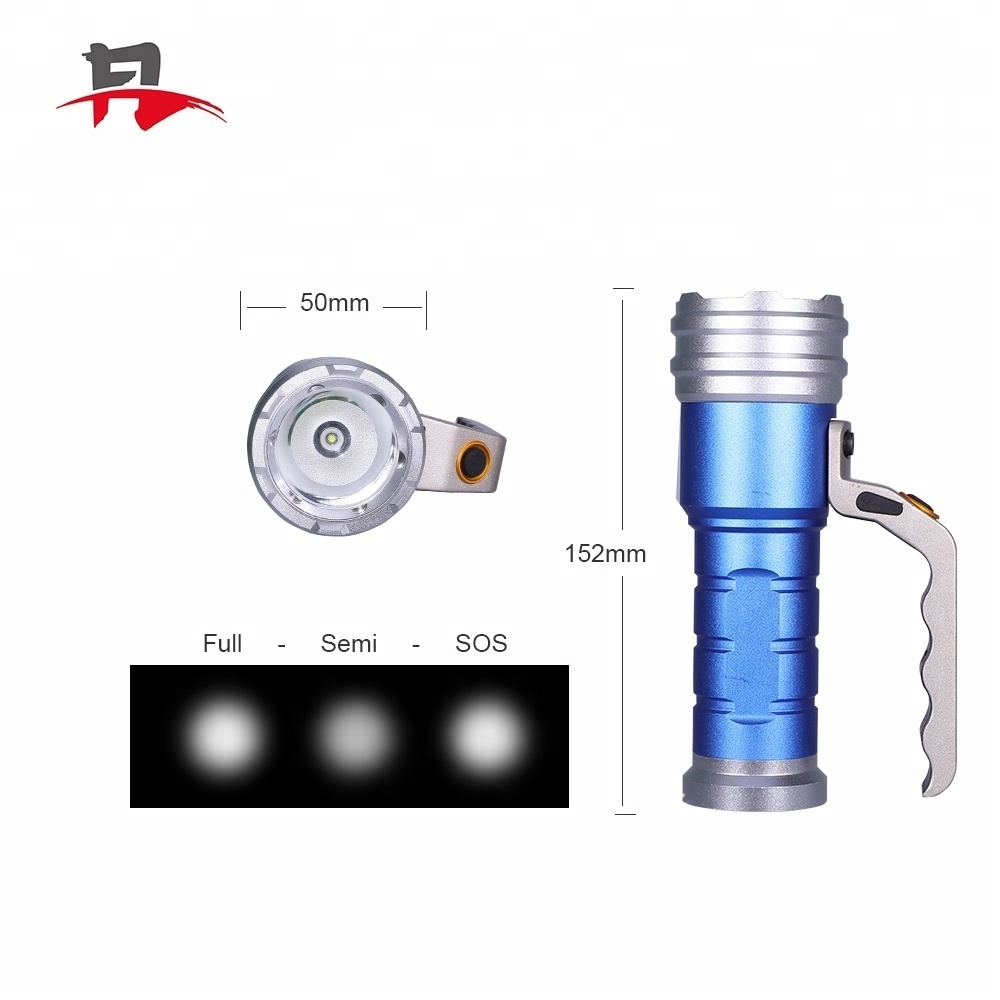 Hot sale High Power 300Lumen Led Rechargeable Zoomable Handheld Car Searchlight Lamp Zoomable Handheld Searchlight