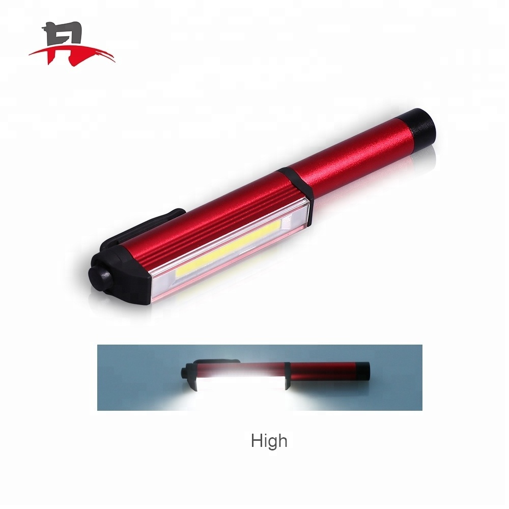 3W COB Work Light With Magnetic LED Pen Torch Light