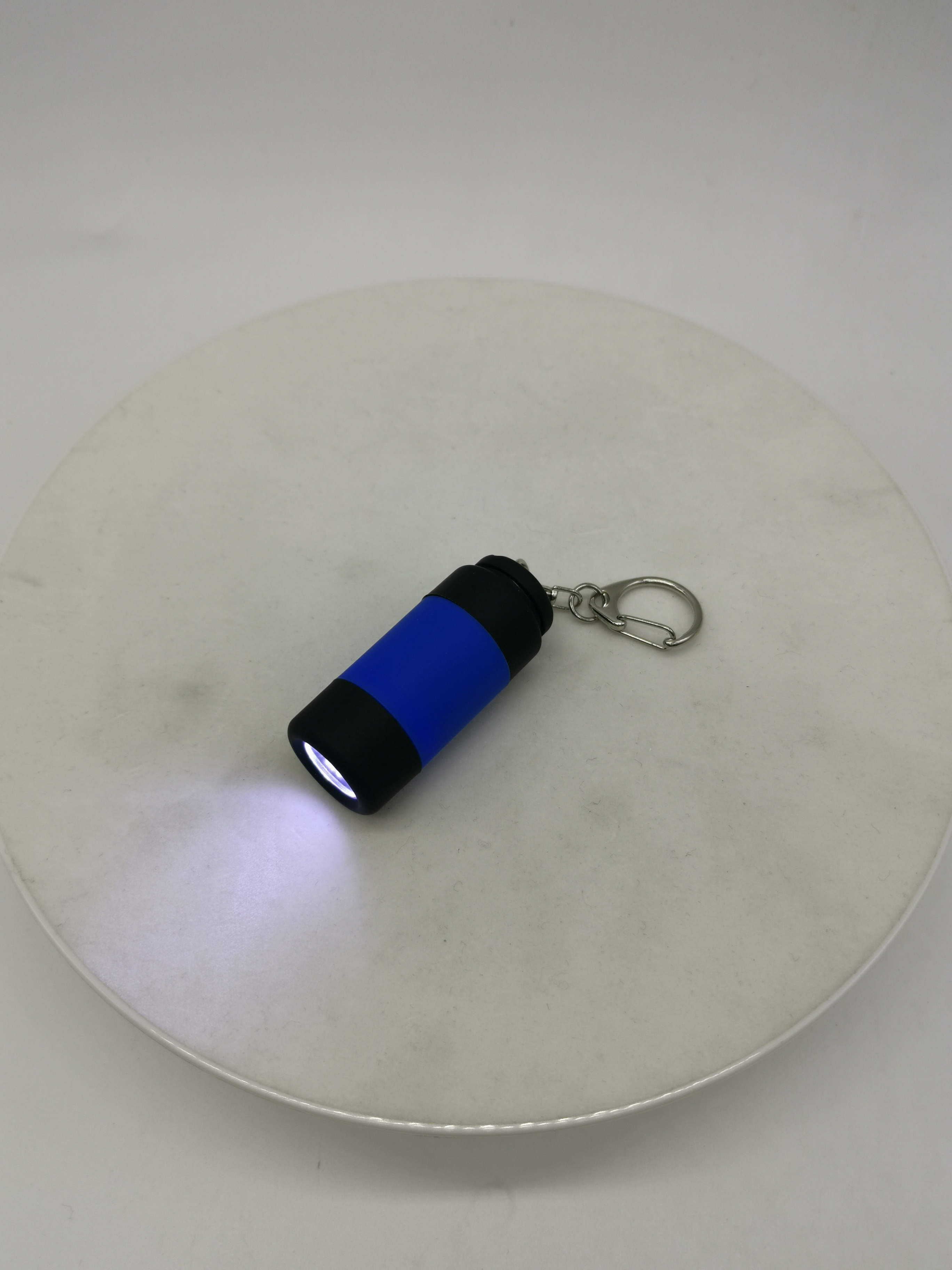 Gift MINI USB charging LED Keychain Ring Flashlight USB Small Pocket Keychain Ring Flashlight Customized Mini Flashlight