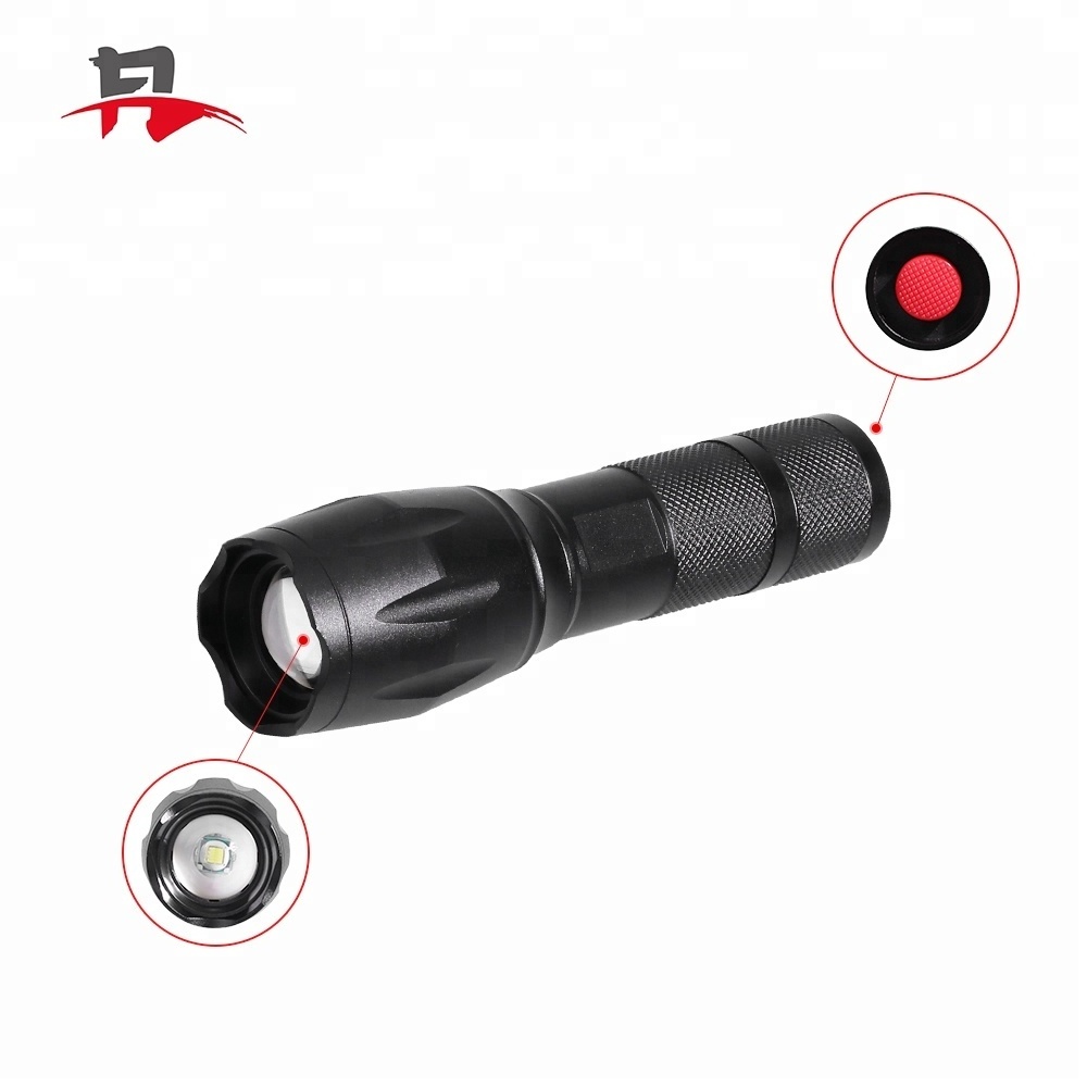 Hot Sale G700 Dimmable High Power Rechargeable Flashlight Torch 18650 Super Bright Zoom Powerful Torch Tactical led Flashlight