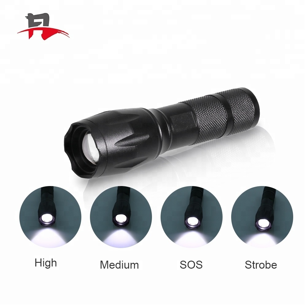 Hot Sale G700 Dimmable High Power Rechargeable Flashlight Torch 18650 Super Bright Zoom Powerful Torch Tactical led Flashlight