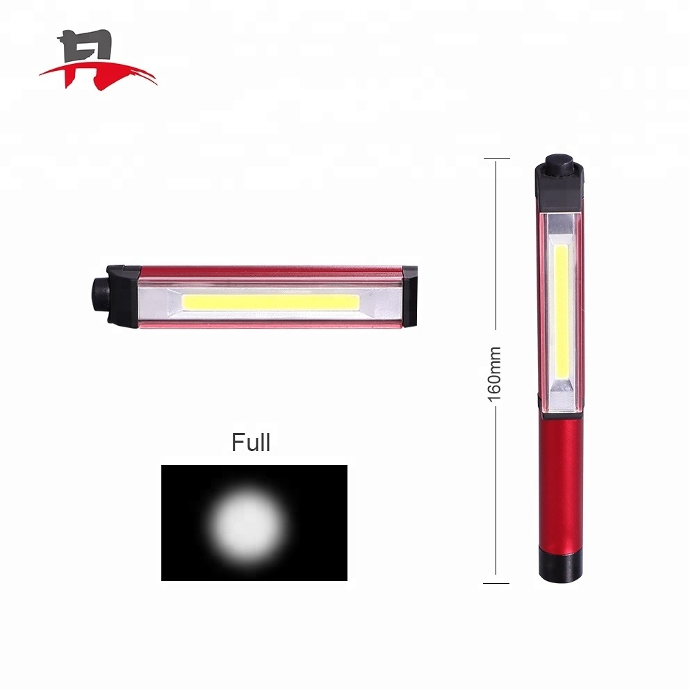 3W COB Work Light With Magnetic LED Pen Torch Light