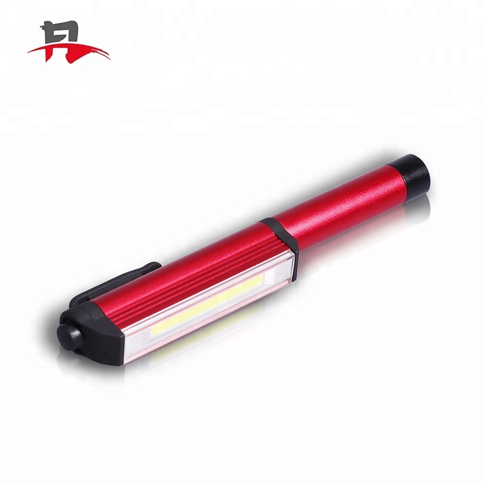 3W COB Work Light With Magnetic LED Pen Torch Light