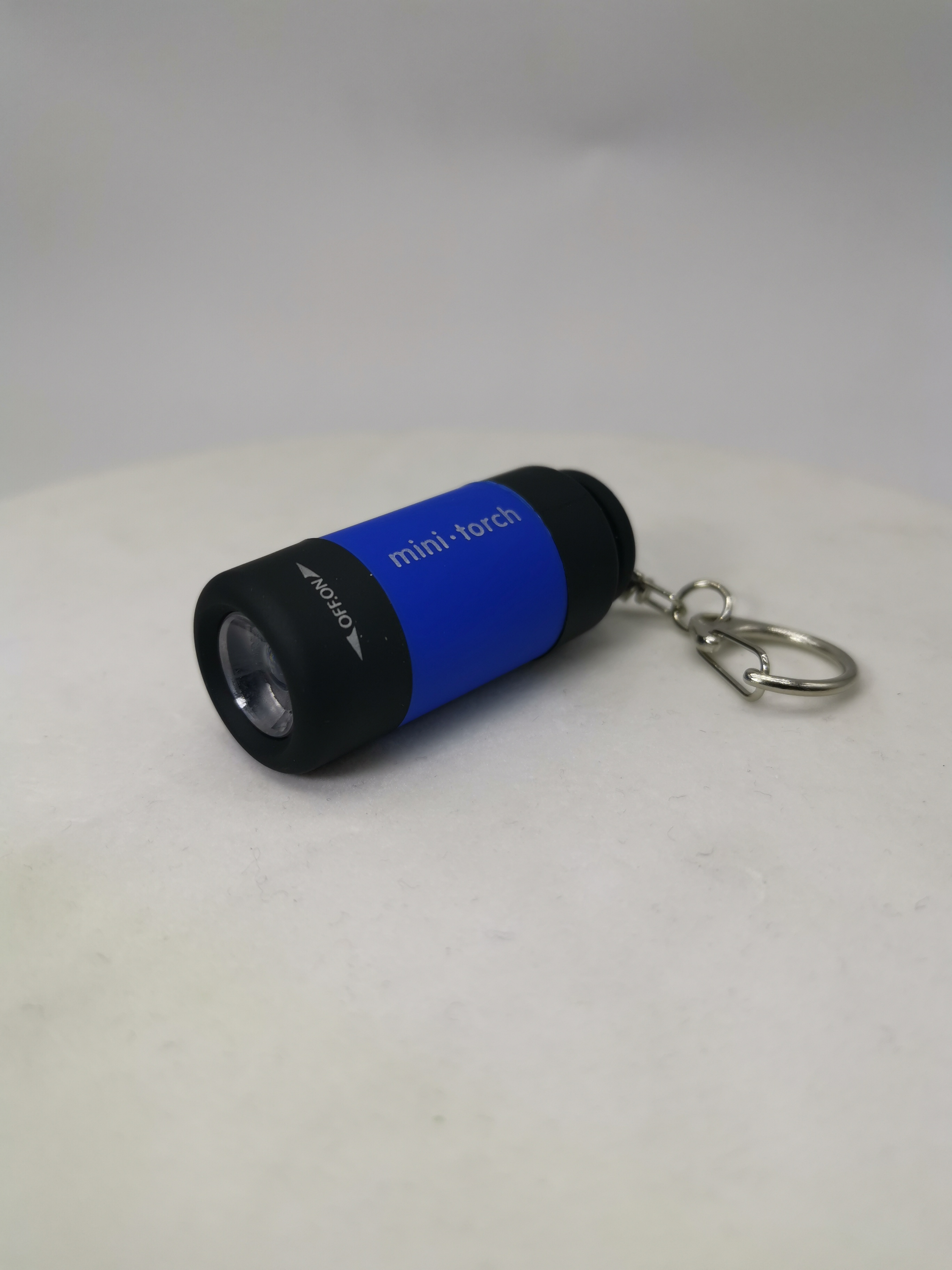 Gift MINI USB charging LED Keychain Ring Flashlight USB Small Pocket Keychain Ring Flashlight Customized Mini Flashlight