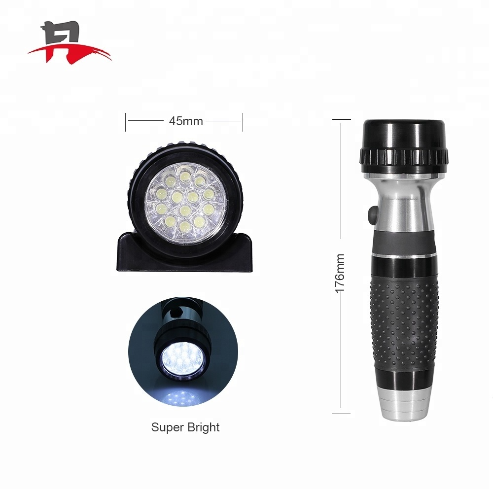 Wall Mounted Emergency Hotel Bright Light Rechargeable Hotel Flashlight