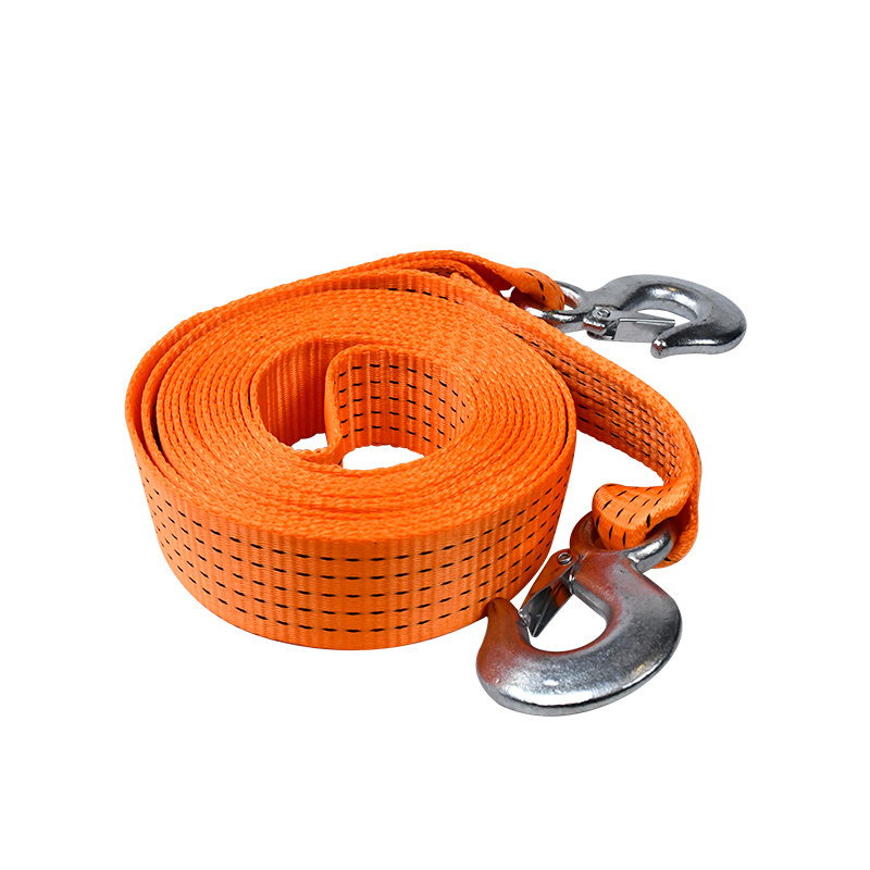 Heavy Duty Vehicle Safety Polyester Cargo Belt Transport Lashing Belt Trailer Tire Tow Strap