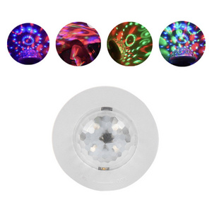 1 Pack battery powered magic bulb small car lamp party rgb crystal mini led stage light led magic disco ball light