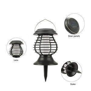 Easy Handle Black Plastic Material 625hz Mosquito Killer Outdoor Ultimate Mosquito Killer Solar Mosquito Killer