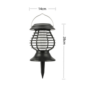 Solar Powered Uv Rechargeable Mosquito Light Killer Mosquitoes Trap Killer Vacuum Strong Outside