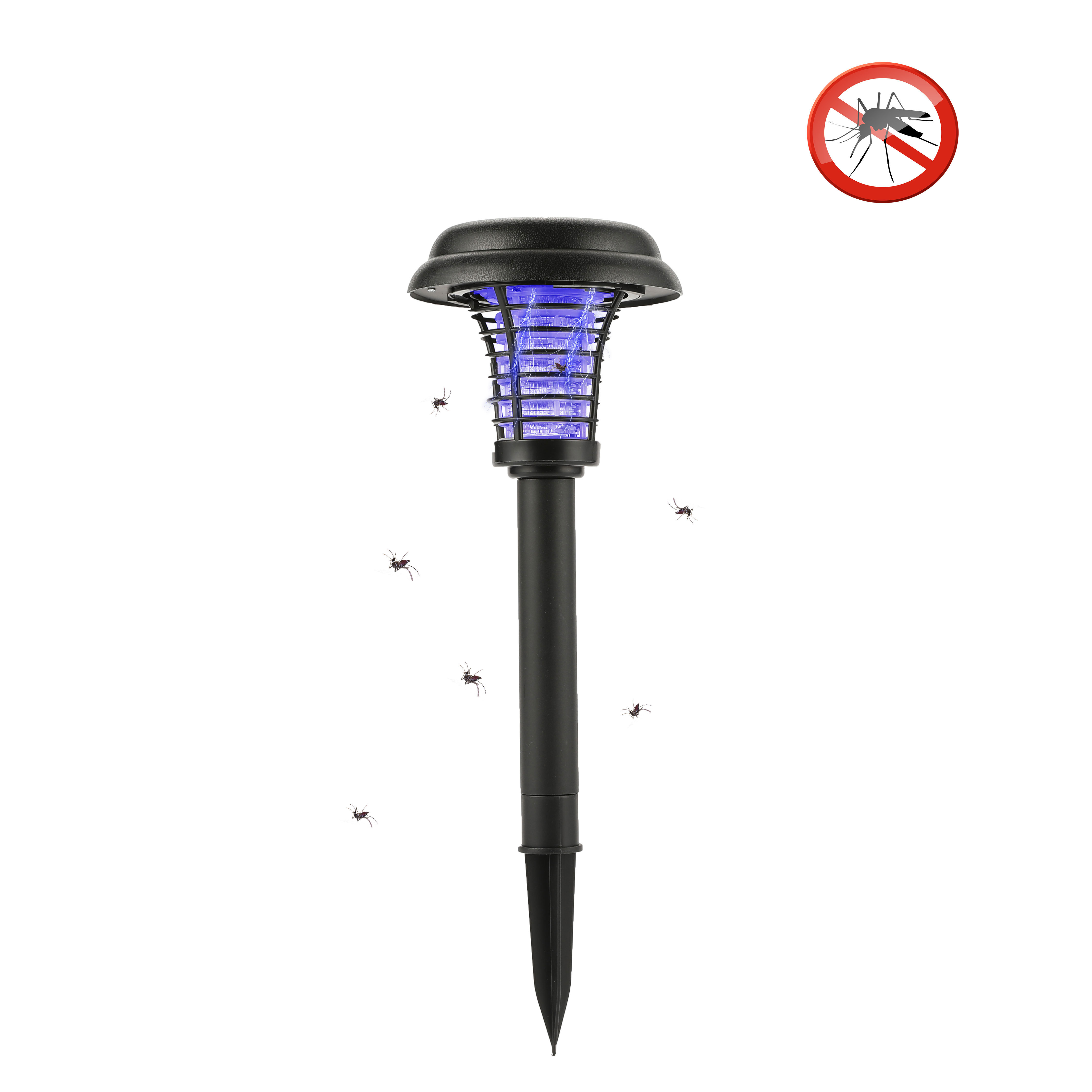 Best Seller 625hz Solar Powered Uv Pest Contr Led Mosquito Killer Lamp Waterproof Bug Zapper