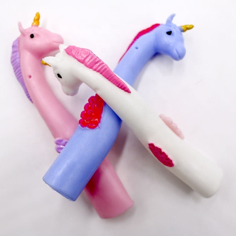 Superstar New Arrival TPR Eco-Friendly Animal Unicorn Finger Toy Puppet Cute Cartoon Toy Soft Toy For Kids