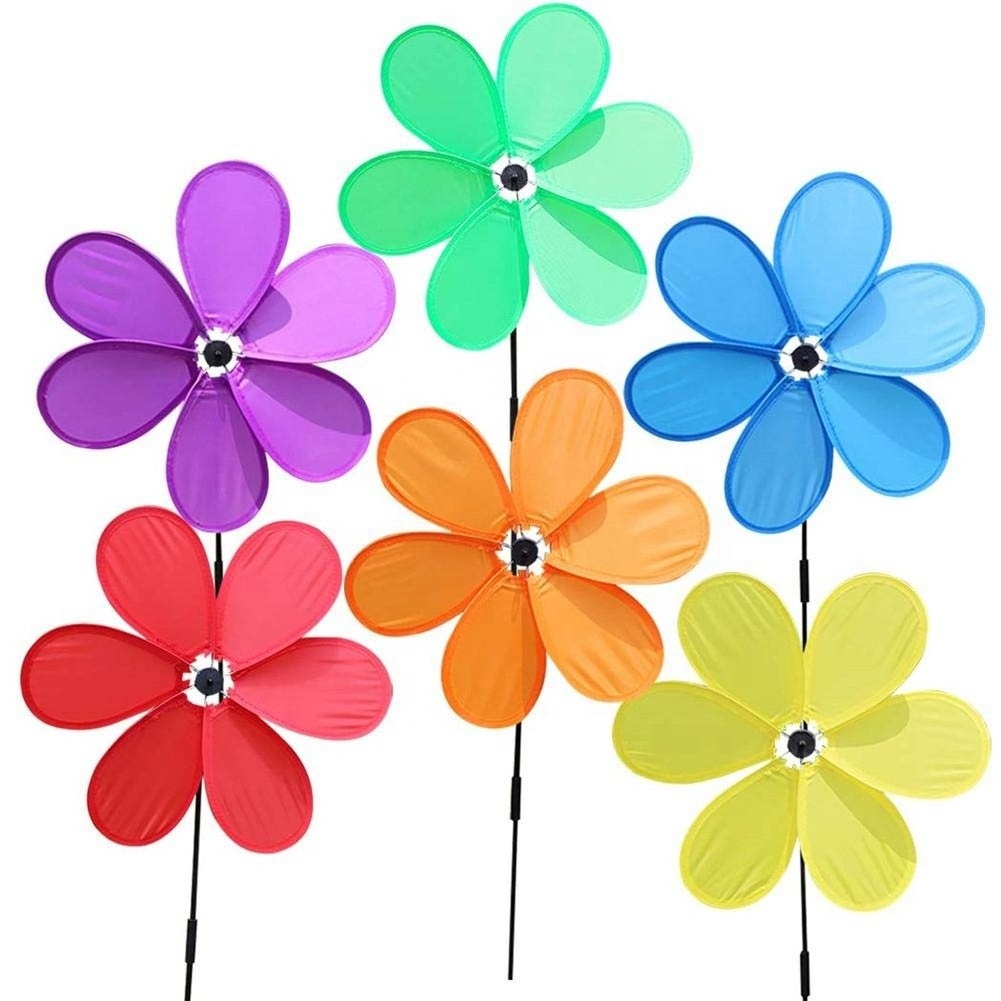 Garden wind spinners decorative spinner pinwheel toy