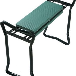 Rademark Innovations Garden Stool  Kneeler,Collapsible heavy duty Gardening,Metal Garden Kneeler and Seat Gardening