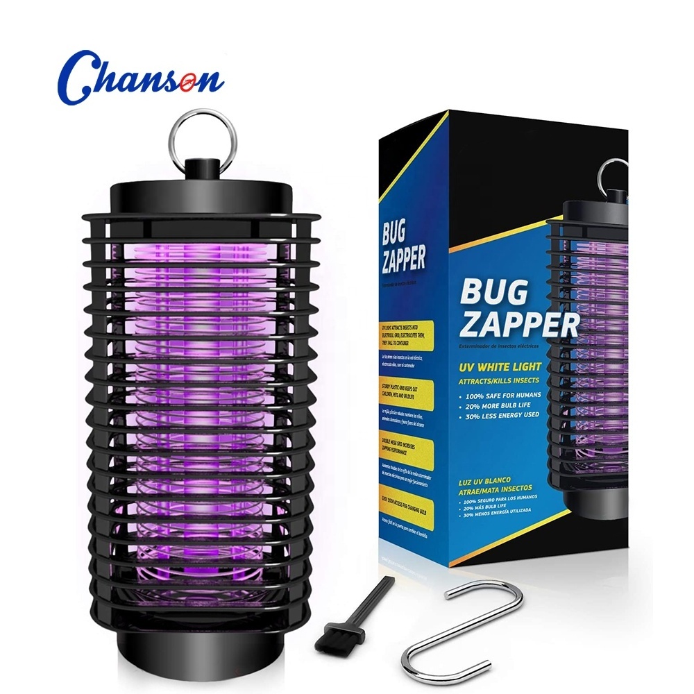 Portable electric fly bug mosquito zapper indoor and outdoor mosquito insect killer