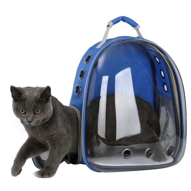 High Quality Transparent Space Capsule Cat Backpack Outdoor Chest And Shoulders Large Space Cats Pet Backpack