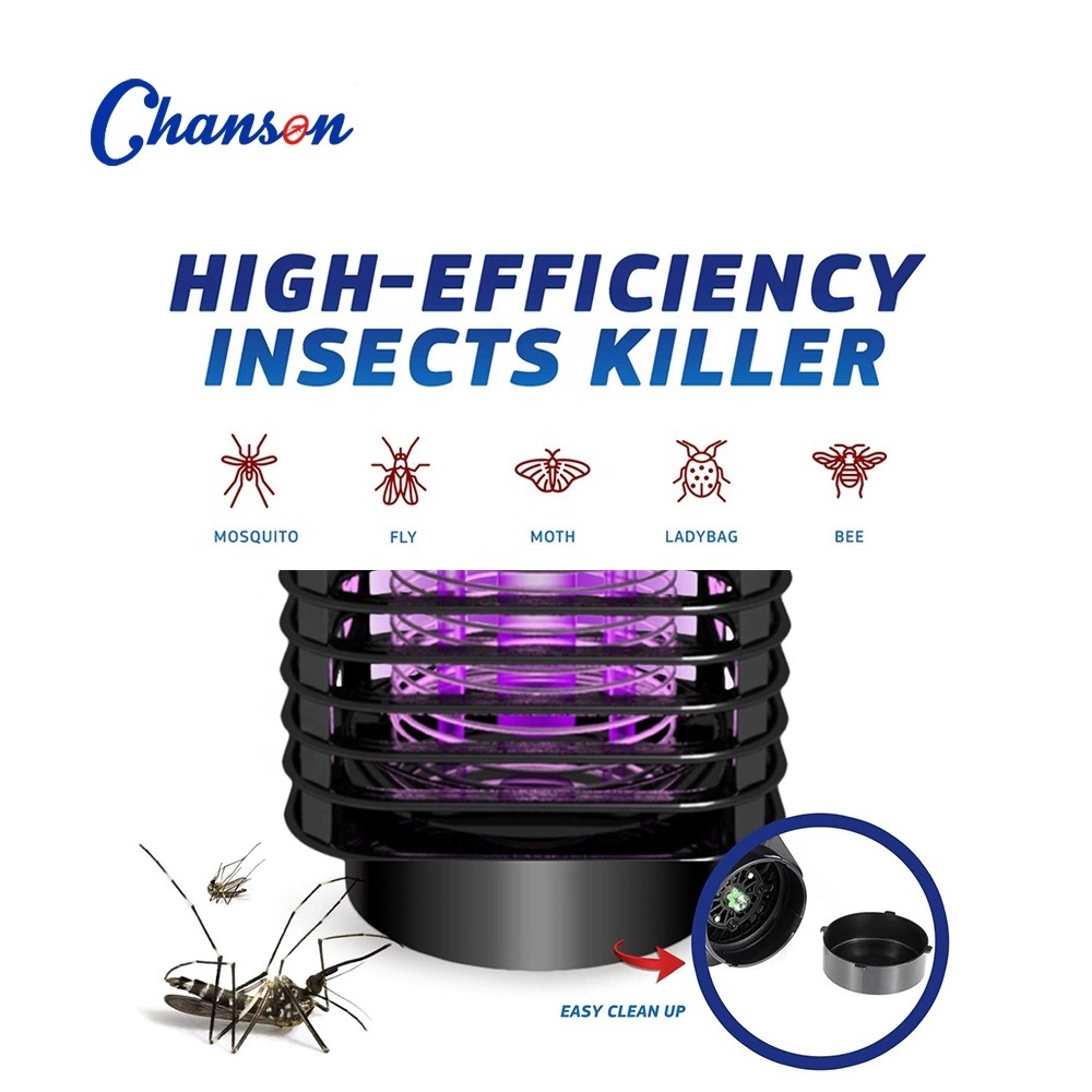 Portable electric fly bug mosquito zapper indoor and outdoor mosquito insect killer