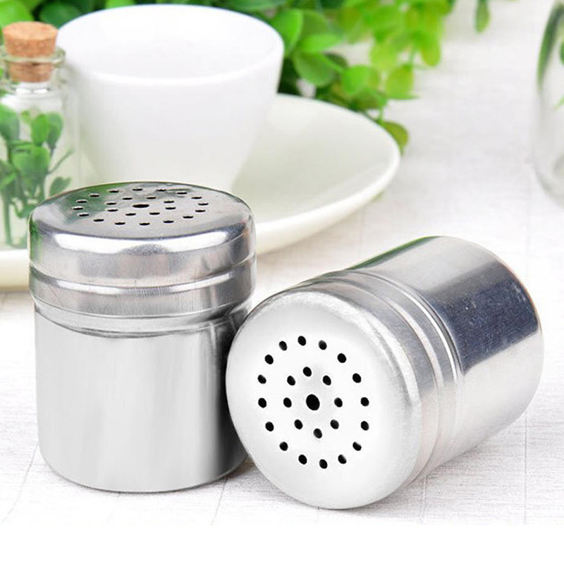 High Quality Wholesale Custom Cheap storage bottle picnic spice jars stainless steel spice bottle