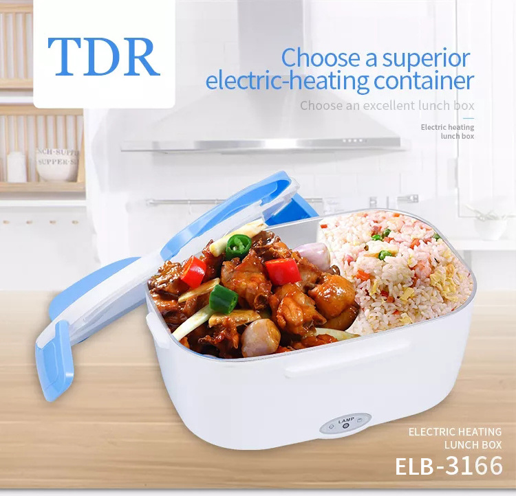 Hot Selling CE ROHS Portable Electric Heating Lunch Box Heater Rice Container For Home Car Food