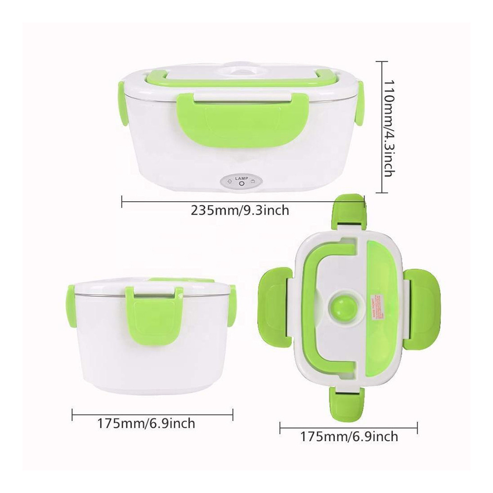 Hot Selling CE ROHS Portable Electric Heating Lunch Box Heater Rice Container For Home Car Food