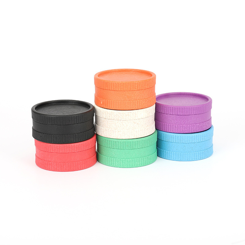 Factory Price Custom Logo Grinder Cheap Smoking Accessories Biodegradable And Hemp Plastic Grinder