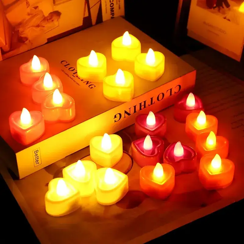 High Quality Gold Flickering Flameless Candles Battery Operated Acrylic LED Pillar Candles With Remote Control And Timer