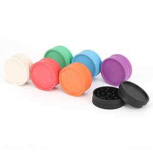 Factory Price Custom Logo Grinder Cheap Smoking Accessories Biodegradable And Hemp Plastic Grinder