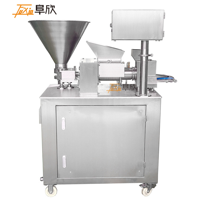 small round square gyoza empanada skin making dumpling dough wrapper machine