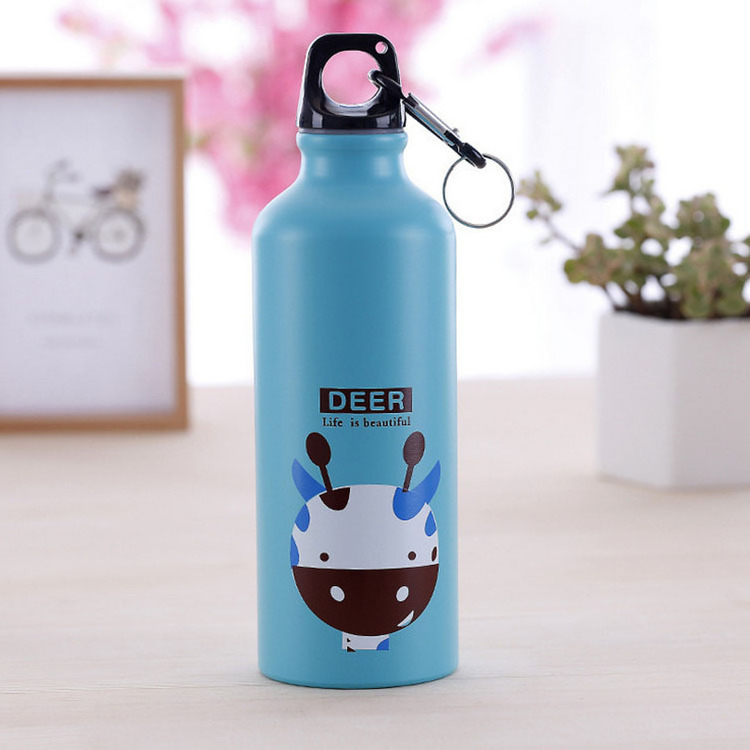 Promotional Aluminum Water Bottle with Customized Designs