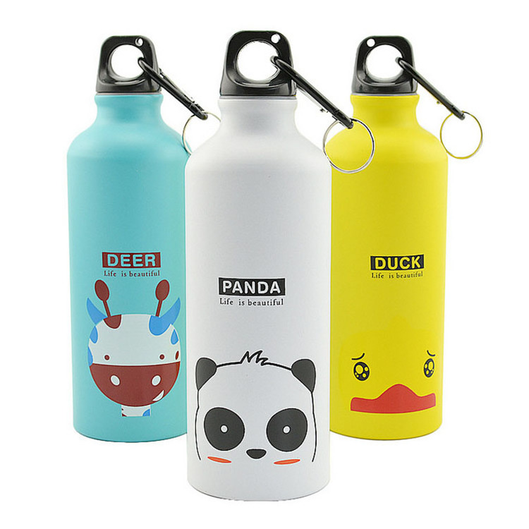 Promotional Aluminum Water Bottle with Customized Designs