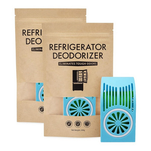 Refrigerator Deodorizer Odor Absorber Fridge and Freezer Odor Eliminator Natural Smell Remover charcoal odor eliminator