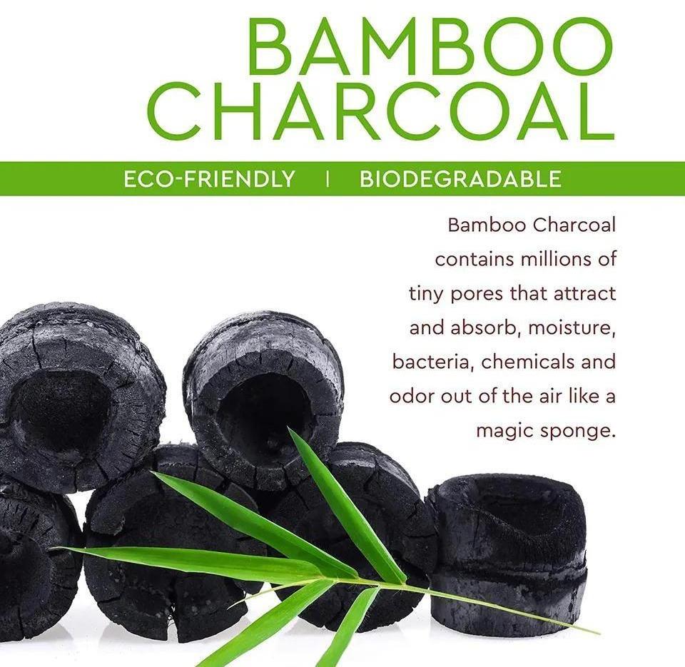 200g Natural Bamboo Charcoal Bags Air Purifying Bags Odor Deodorizer Air Fresheners for Home and Car in Stock