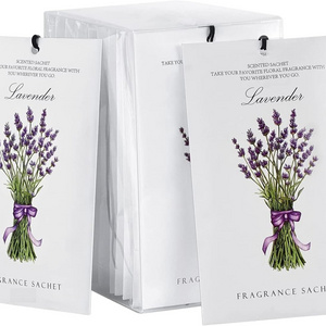 12 pack Lavender Scented Sachets Air Freshener for Drawer and Closet, Long-Lasting Sachets Bags Drawer deodorizers Fresh Scents