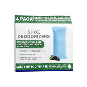 Shoes Deodorizer and Odor Eliminator Activated Bamboo Charcoal Bags Odor Absorber for Shoes and Gym Bags