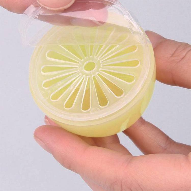 30g Mini Refrigerator Deodorizer Keep Fridge Fresh Freezer Ball Lemon Shape Odor Eliminator