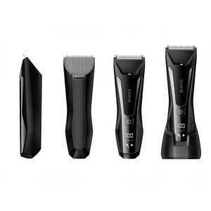 Cordless body hair trimmer groin trimmer ball trimmer hair groomer kit shaver razor for men sensitive area waterproof