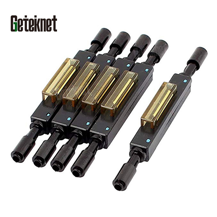 5 pack FTTH Bare fiber optic adapters Cold quick Connector Fiber Mechanical Splice connector docking Fiber Optic Fast Connector