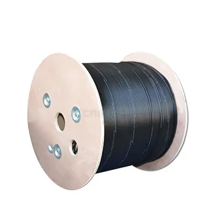 Geteknet cable factory 1km price fiber optic cable price list Fttx Ftth 1 2 4 6 12 Core Fiber Optic Drop Cable Roll