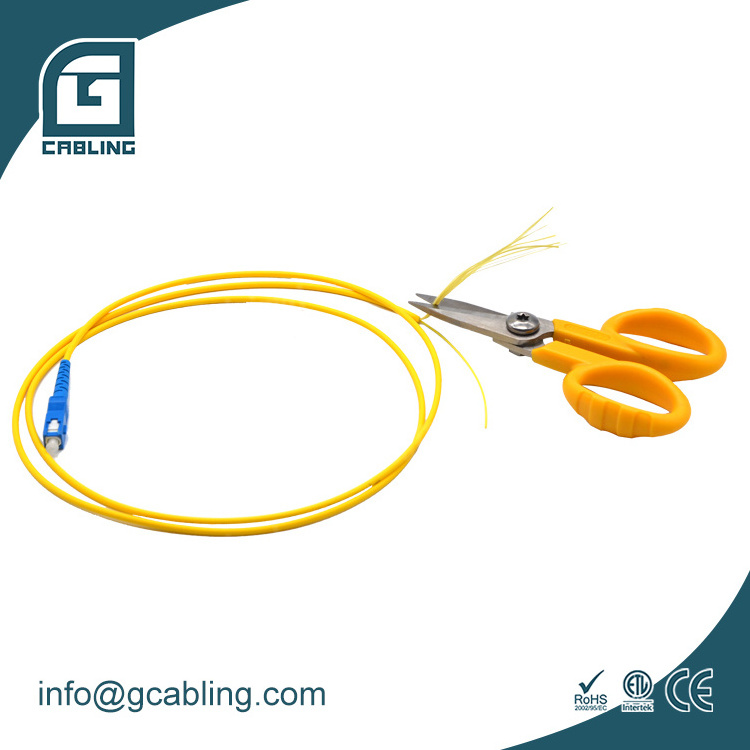 Gcabling cutter fiber optic fiber cable scissors for indoor fiber cable use cutter