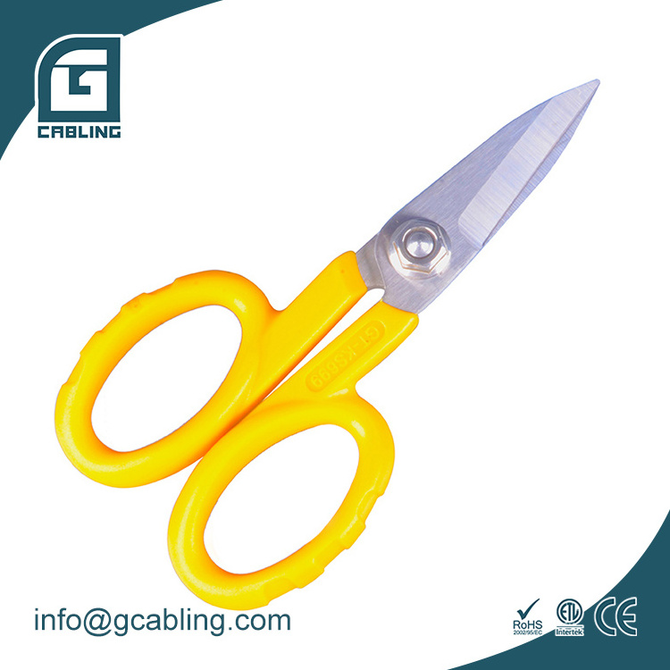 Gcabling cutter fiber optic fiber cable scissors for indoor fiber cable use cutter